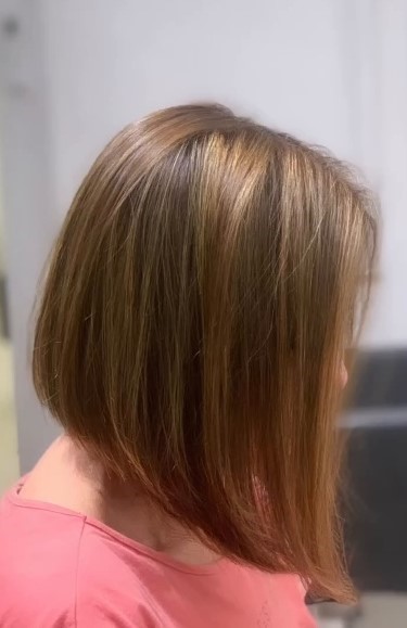 Corte em V alongado