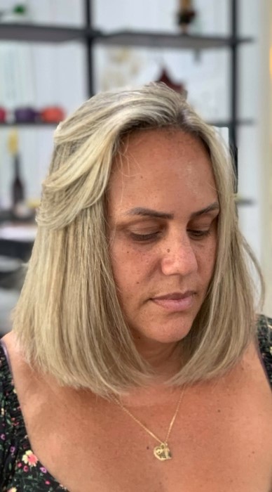 Escova modelada perfeita